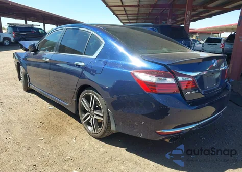 2016 Honda Accord Sport из США, поврежденный, VIN 1HGCR2F5XGA130570